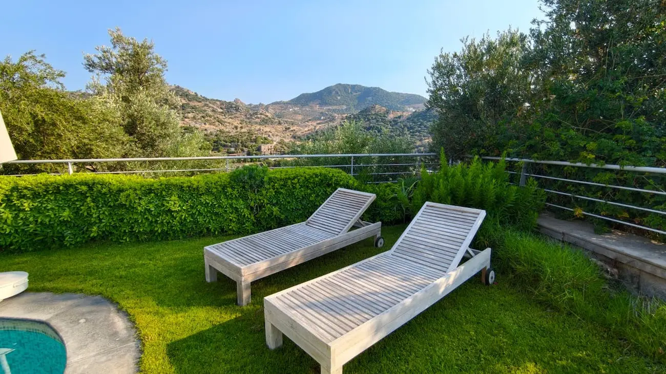 Garden area